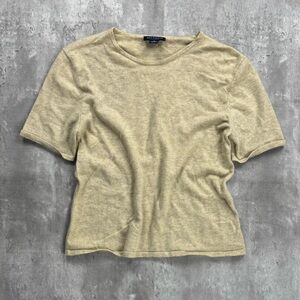 Ann Taylor Casual Beige Women's Cashmere Top